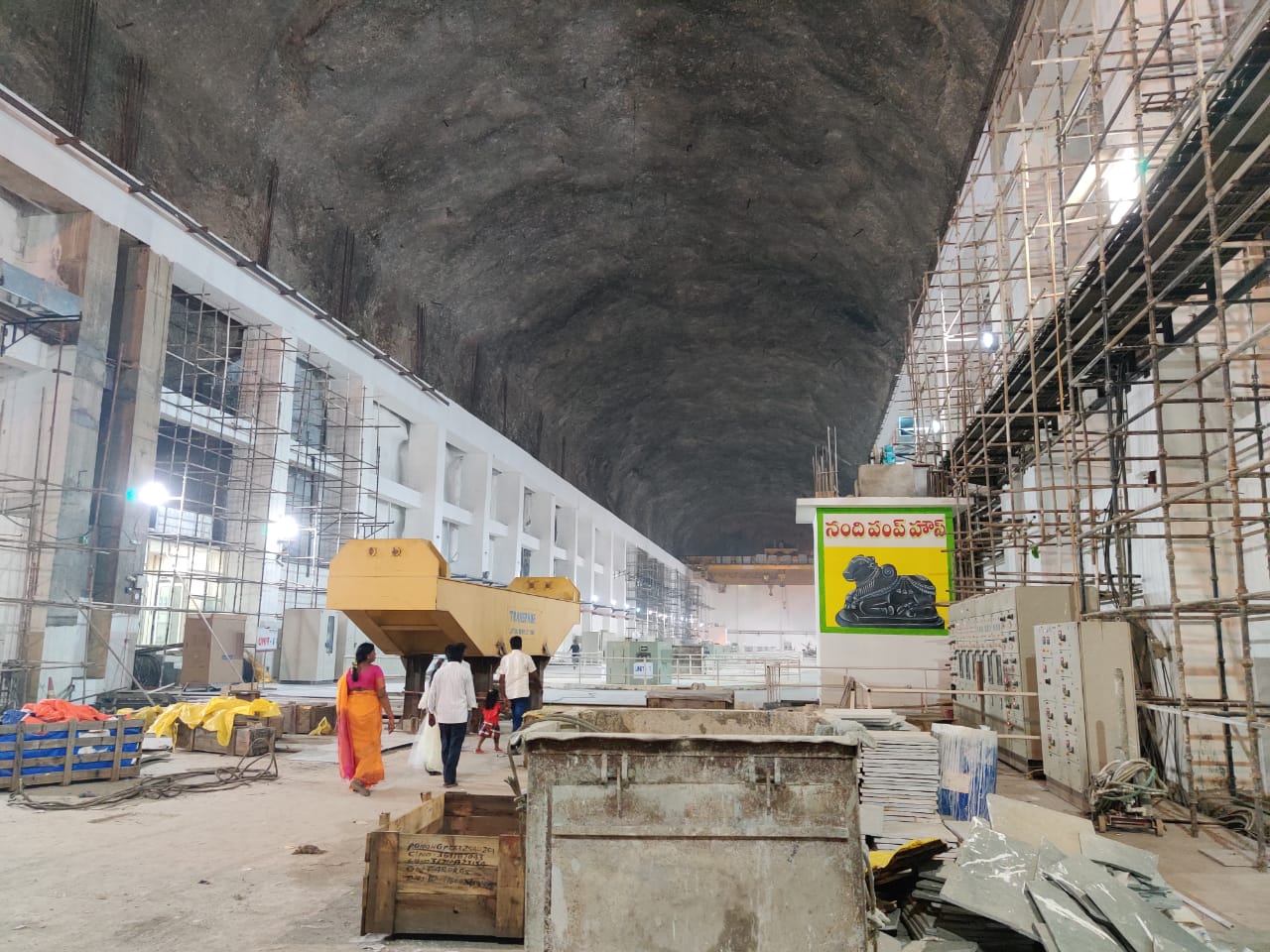 Industrial Lighting Installation