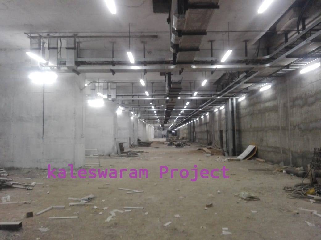 Kaleswaram Pumping Station Wiring